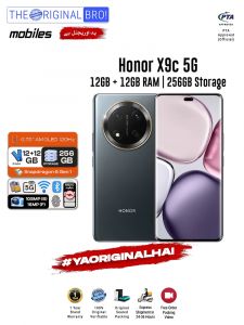 Honor X9c 5G - 12GB RAM - 256GB Storage - Easy Monthly Installments - PTA Approved - 1 Year Official Warranty - The Original Bro Mobiles - TOB70